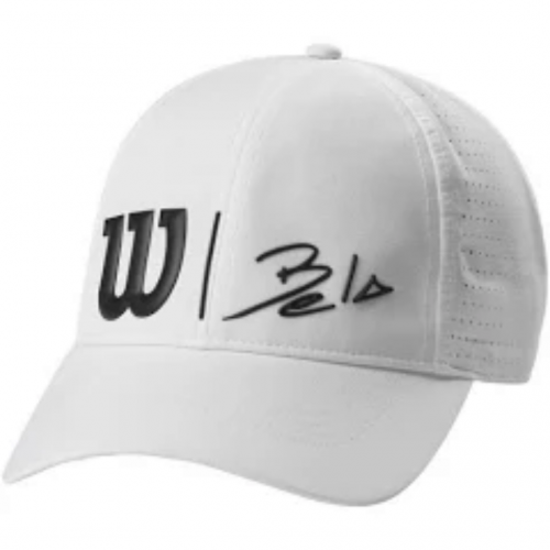 casquette bela cap II blanche - raquette-padel.com