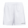HEAD Club Shorts Blanc raquette-padel.com