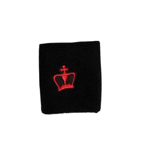 Poignets BLACK CROWN Petit Noir raquette-padel.com