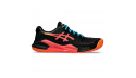 Chaussures de padel GEL-CHALLENGER 14 PADEL Black/Blazing Coral