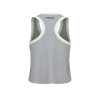 Débardeur PLAY CROP TOP WOMEN Celery green/Grey